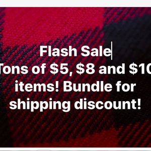 Flash sale!